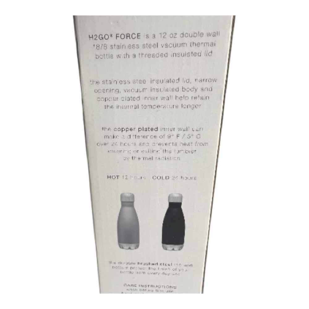 Chicago Bulls H2GO Force Stainless Steel Vacuum Bottle - Picture 3 of 3